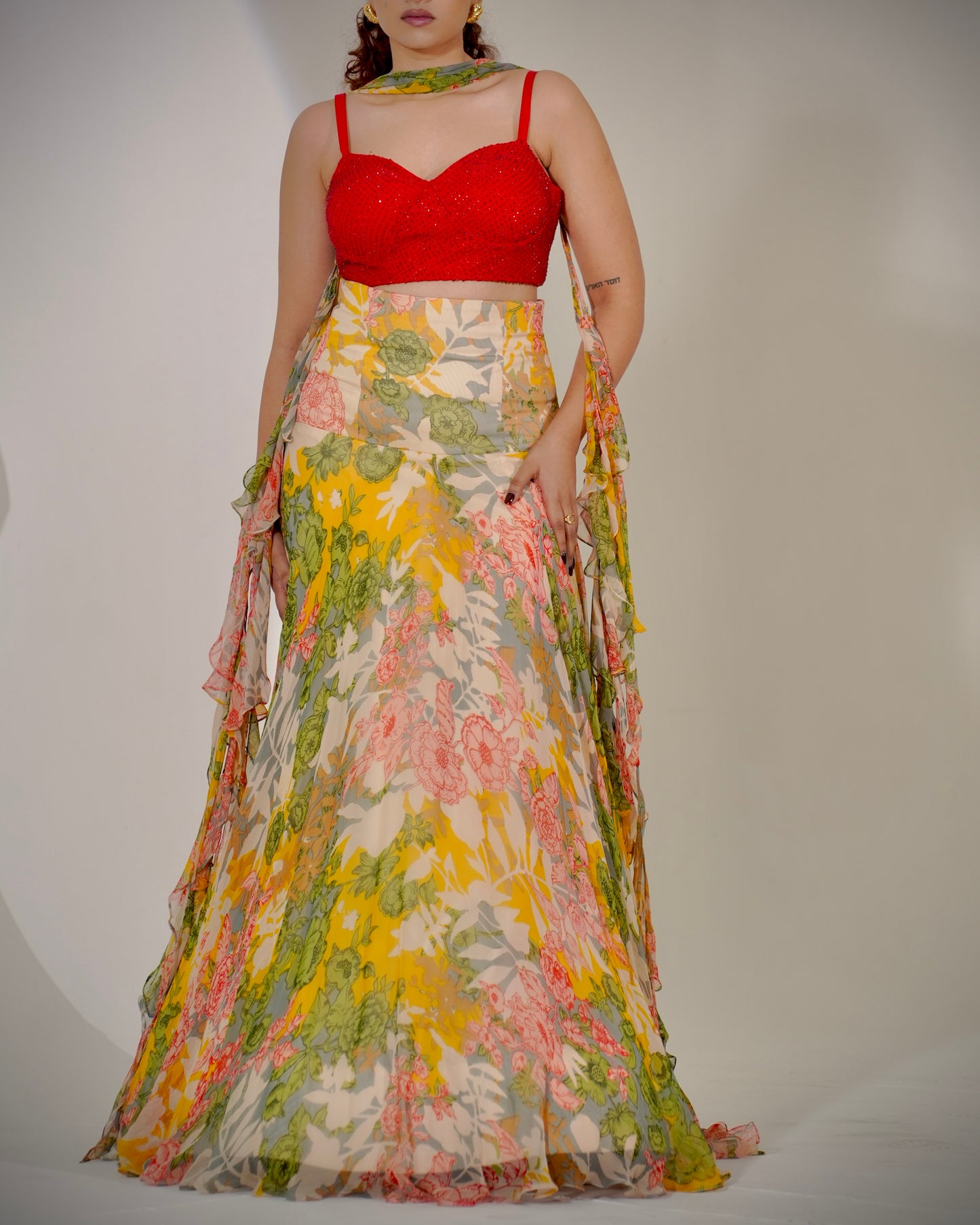 Lush Flared Skirt