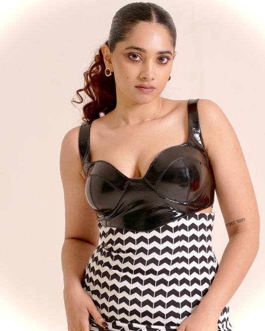 Opium Latex Structured Corset