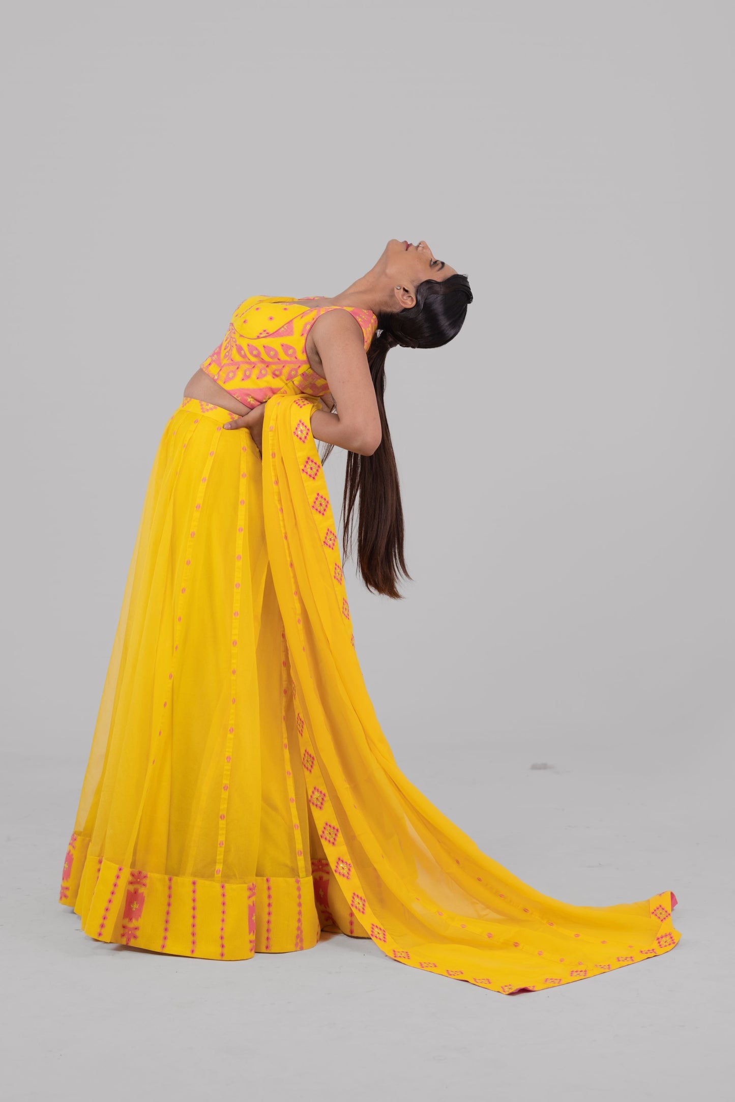 Surya Jamdani Lehenga