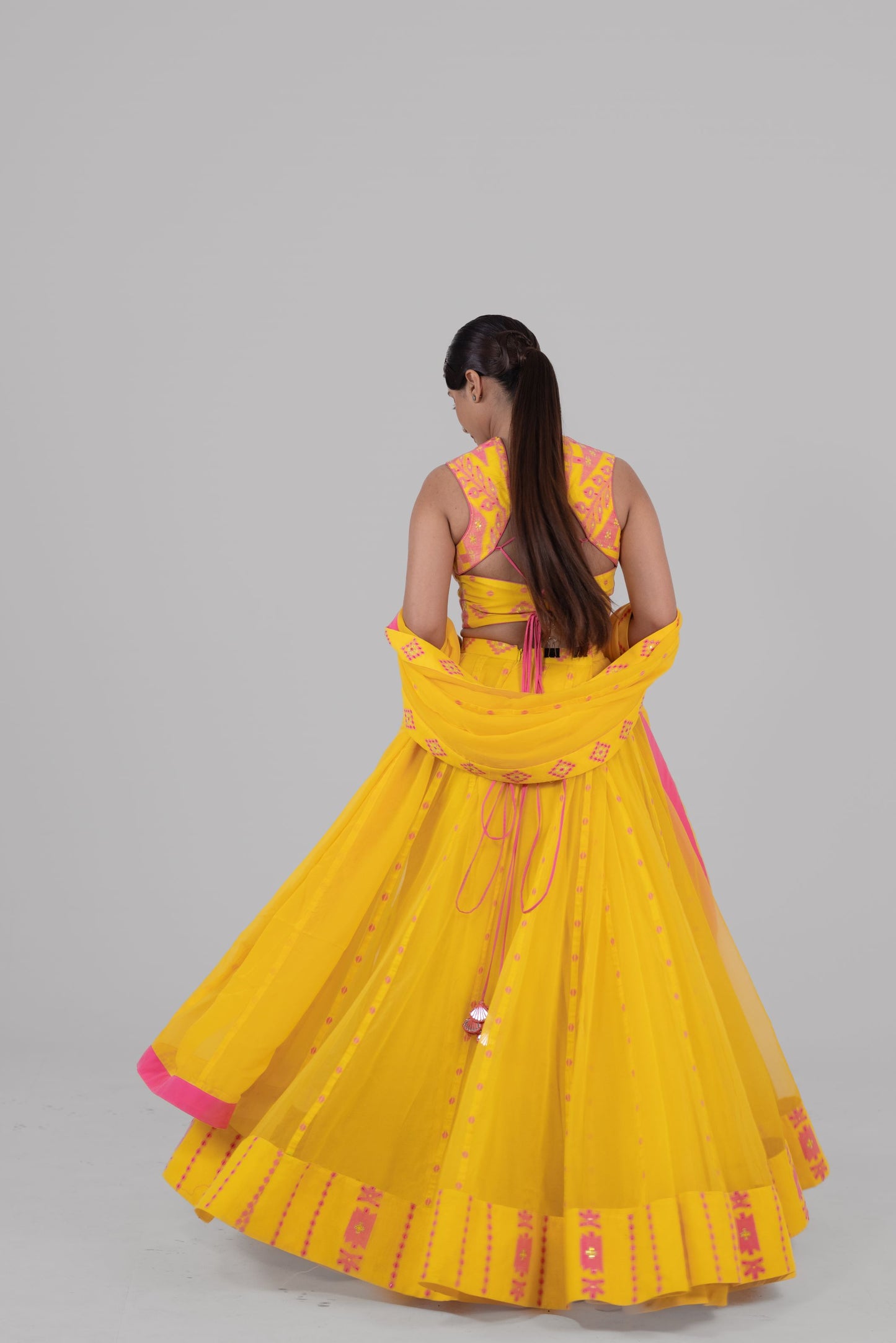 Surya Jamdani Lehenga