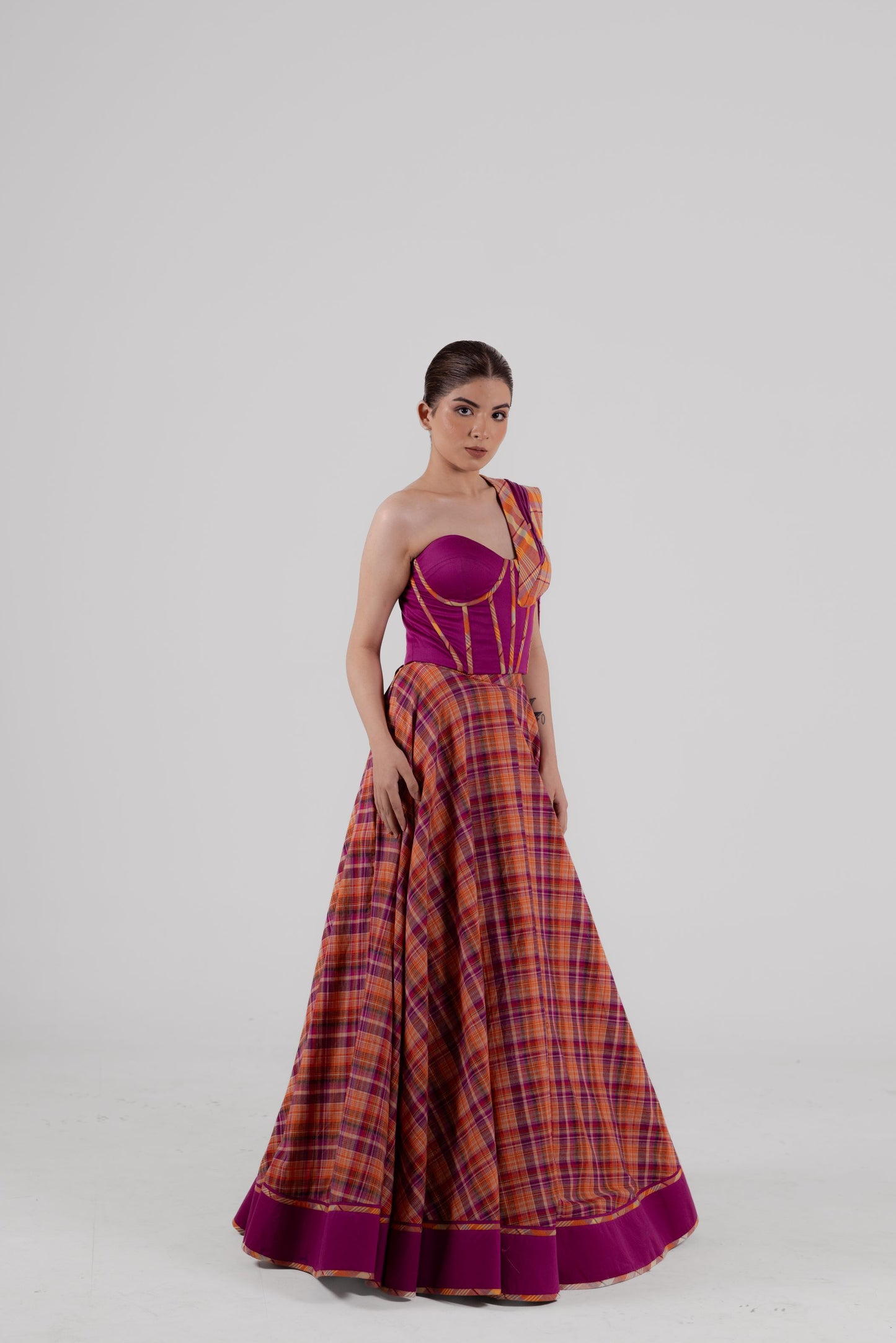 Tangy Sunset Lehenga