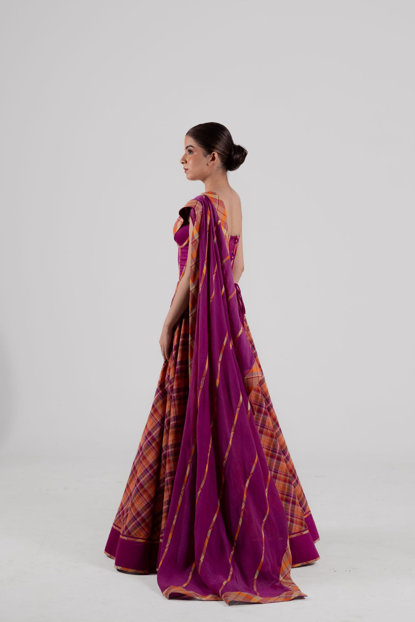 Tangy Sunset Lehenga