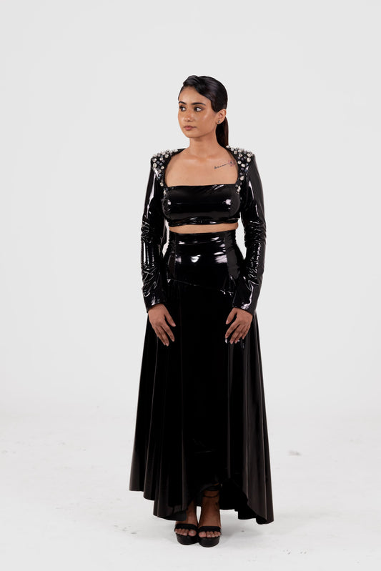 Crystal Latex Co-ord