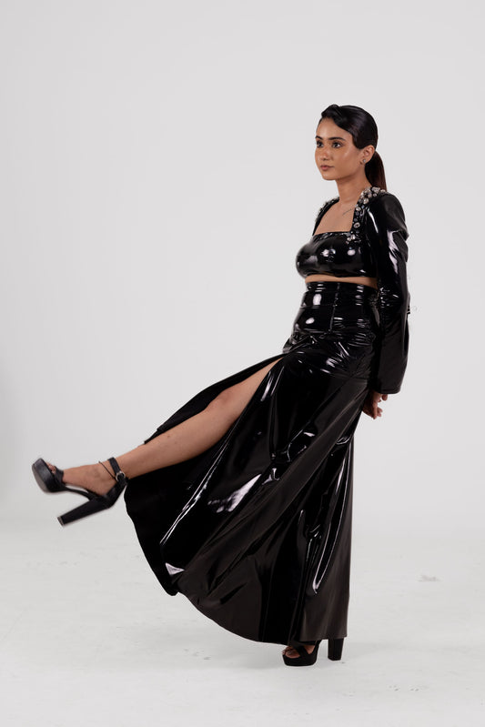 Crystal Latex Co-ord