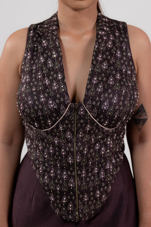 Print Riot Blazer Set