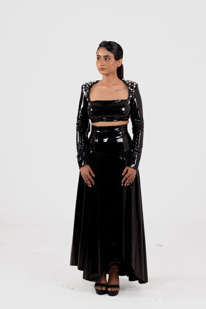 Crystal Latex Co-ord
