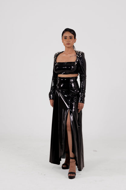 Crystal Latex Co-ord