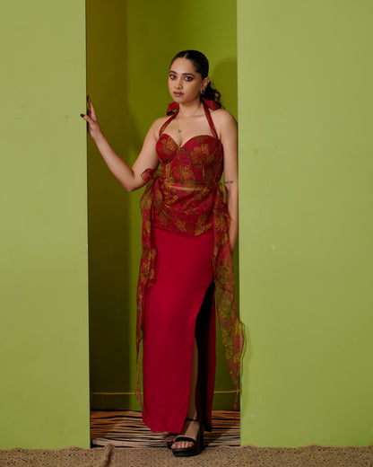 Rosa Halterneck Set