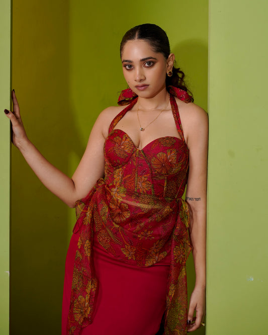 Rosa Halterneck Corset