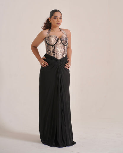 SECOND SKIN LEATHER CORSET