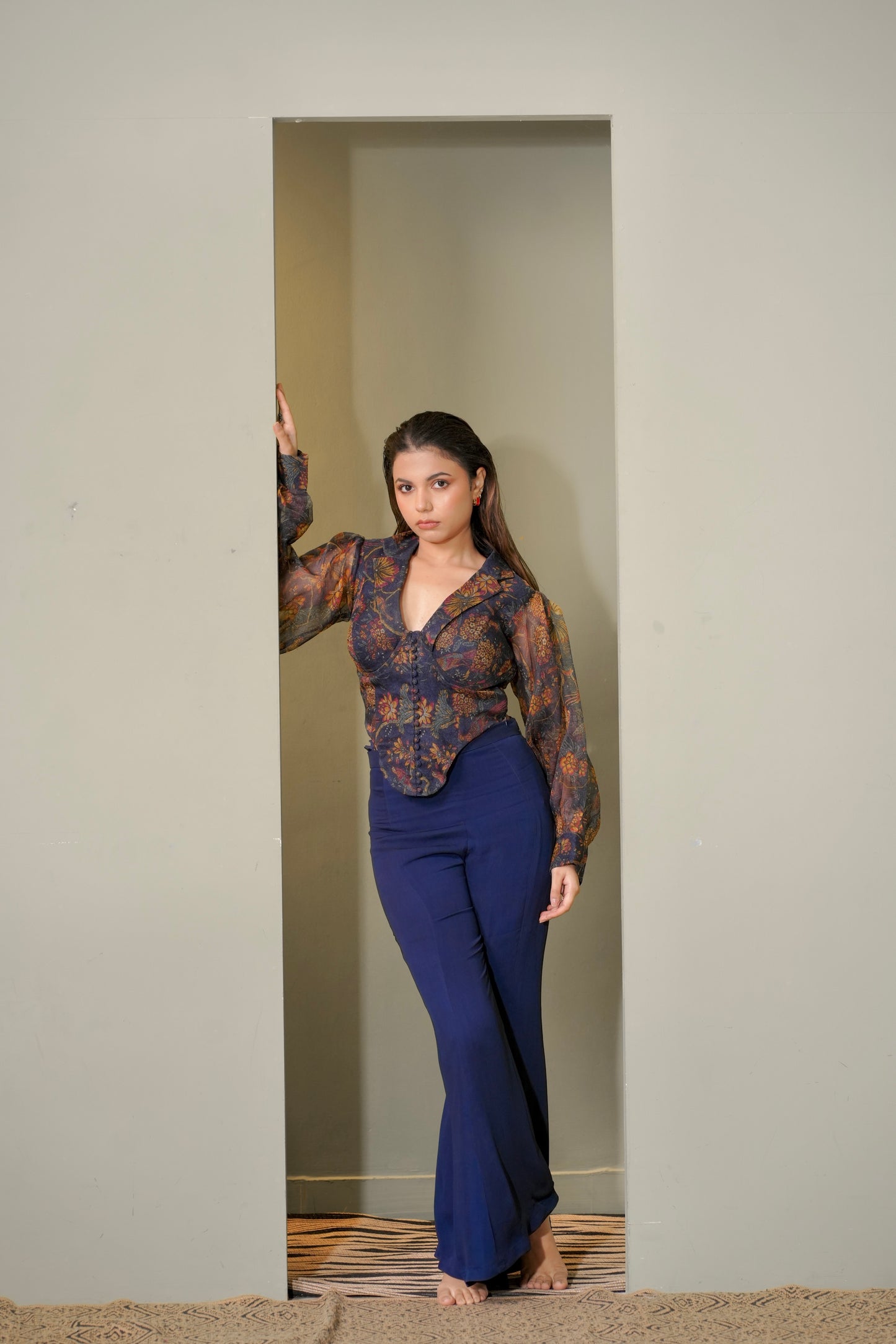 Signature Indigo Pant Set
