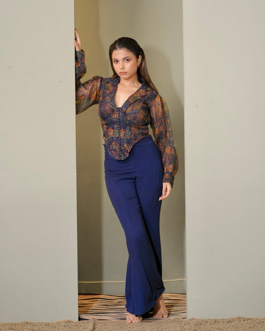 Signature Indigo Pant Set