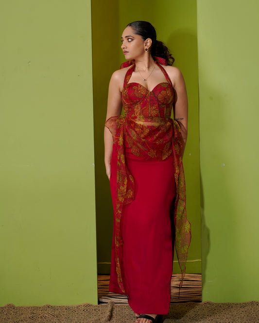 Rosa Halterneck Set