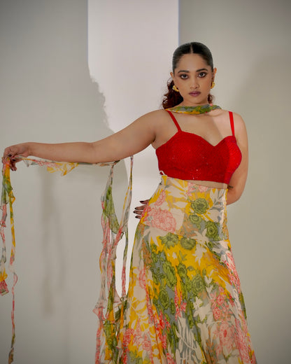 Lush Lehenga Set