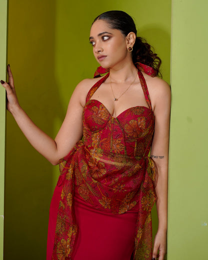 Rosa Halterneck Set