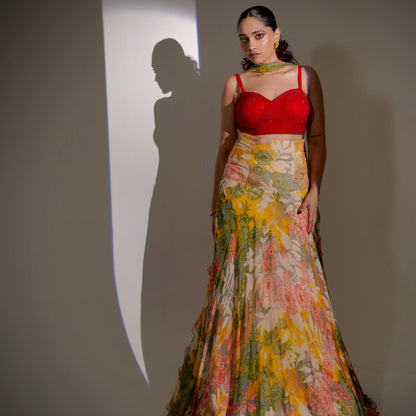 Lush Lehenga Set