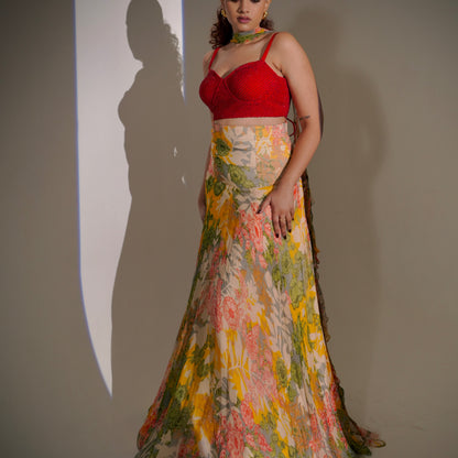Lush Lehenga Set