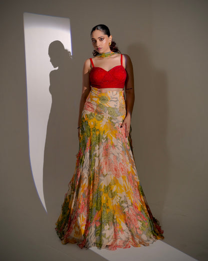 Lush Lehenga Set