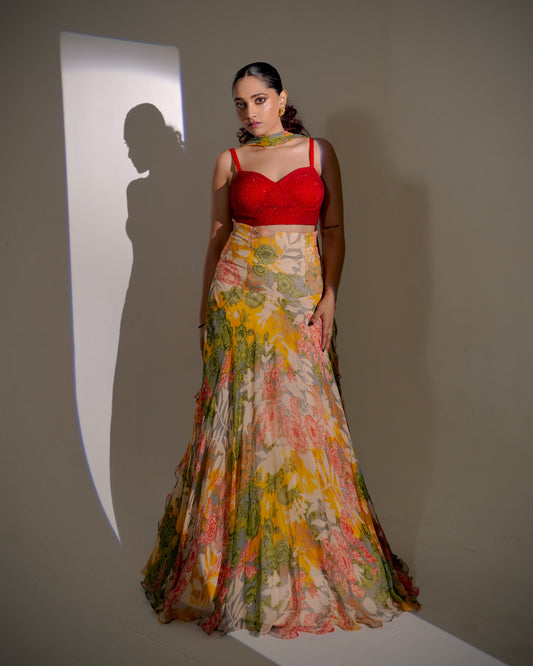 Lush Lehenga Set